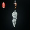 White Crystal Vajra Pestle